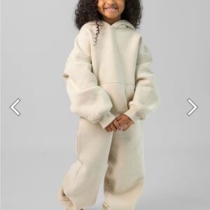 Cozy Beige Hoodie and Sweatpants Set